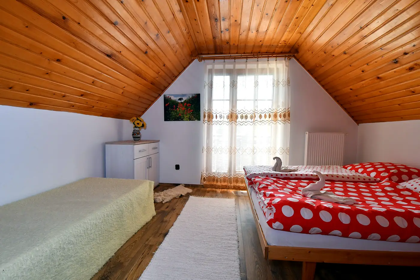 Domček TIS - spálňa